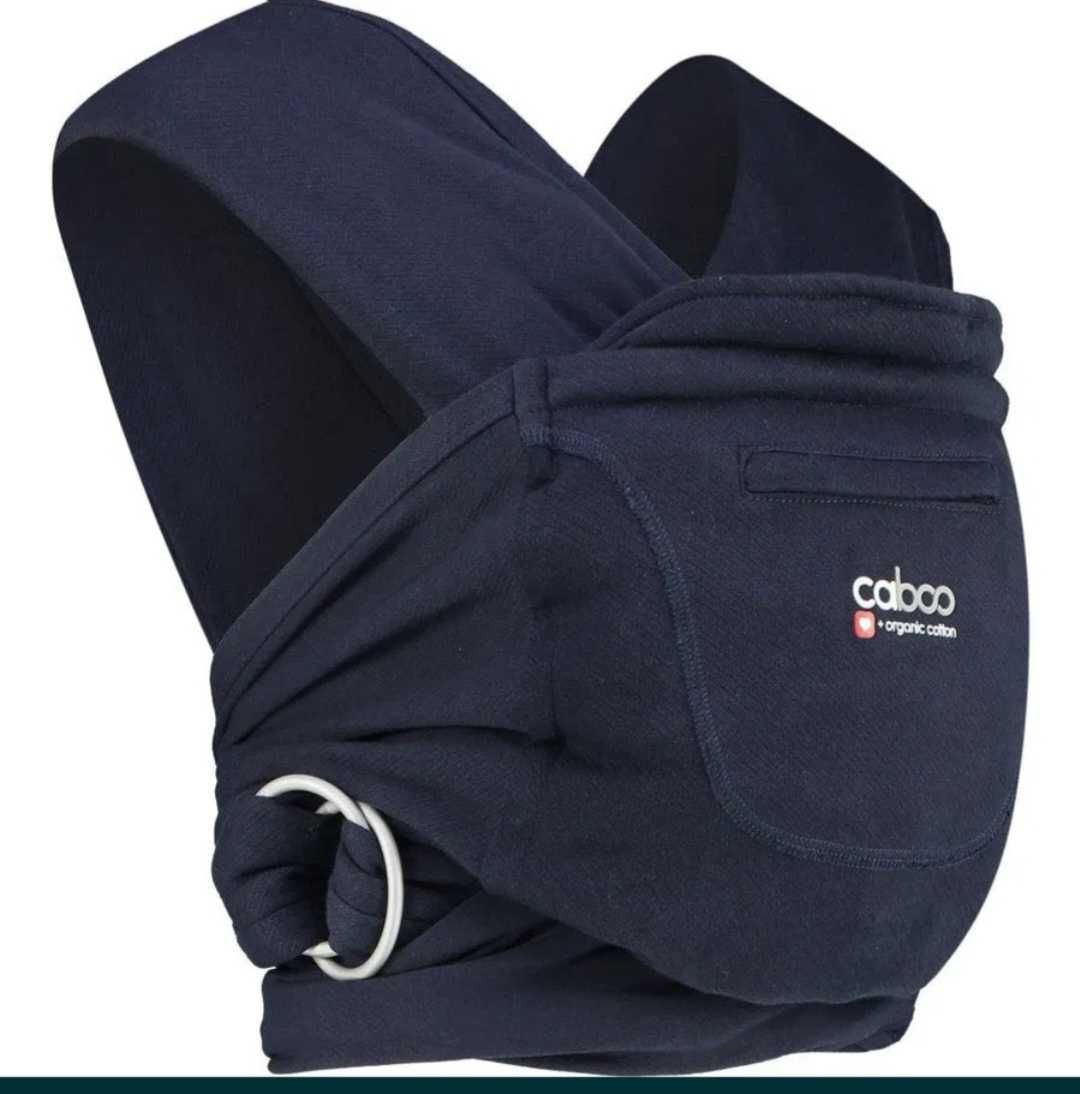 Хибриден Слинг Caboo + cotton /подходящ за новородени/ лесно поставяне