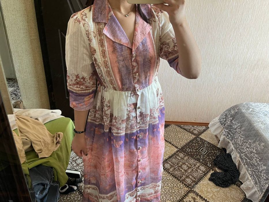 Платье женское длинное