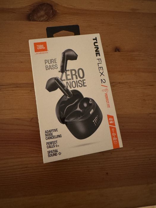 Безжични слушалки JBL Tune Flex 2 (черни)