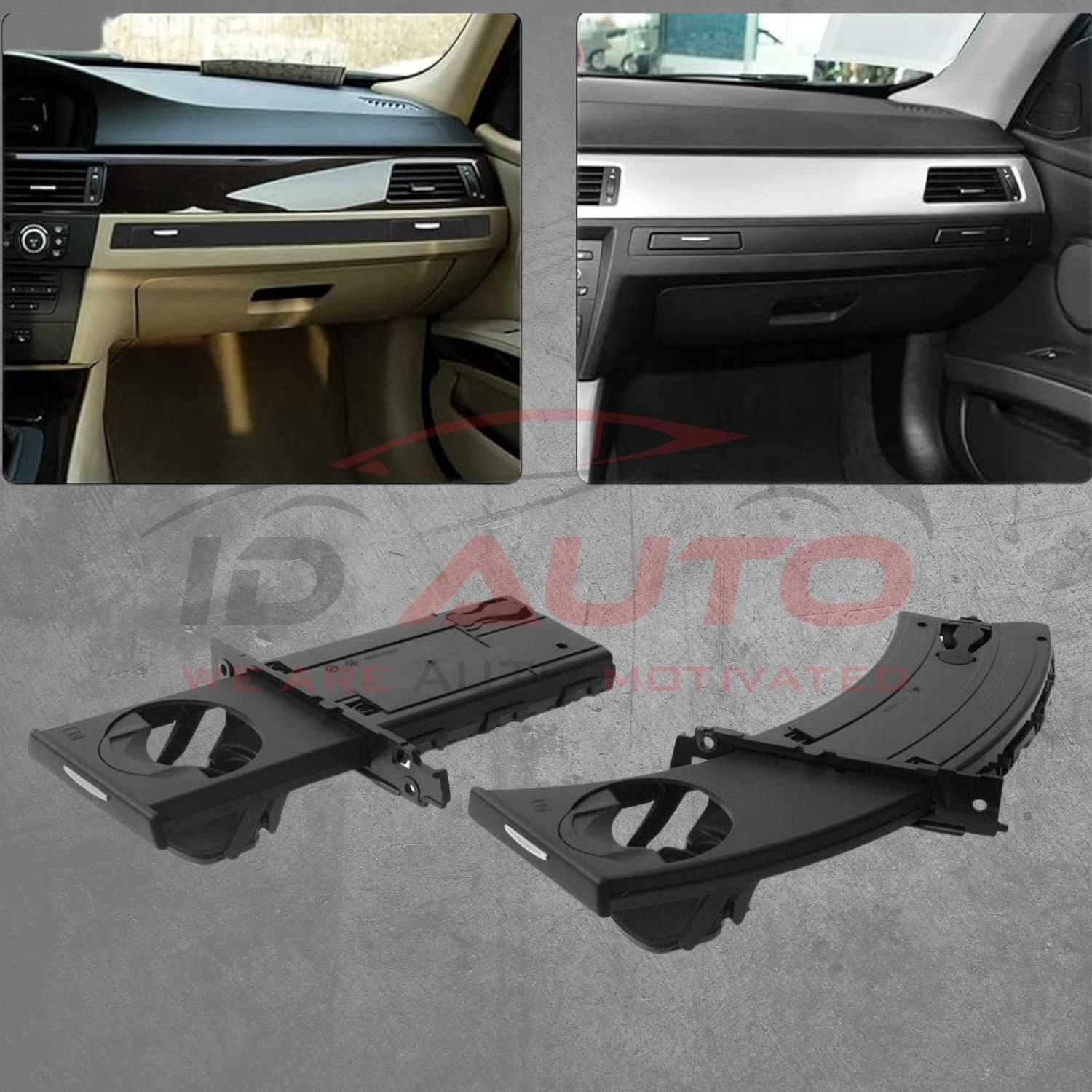 Поставка за чаши Bmw e90 / e91 / e92, черна, cupholder, бмв е90