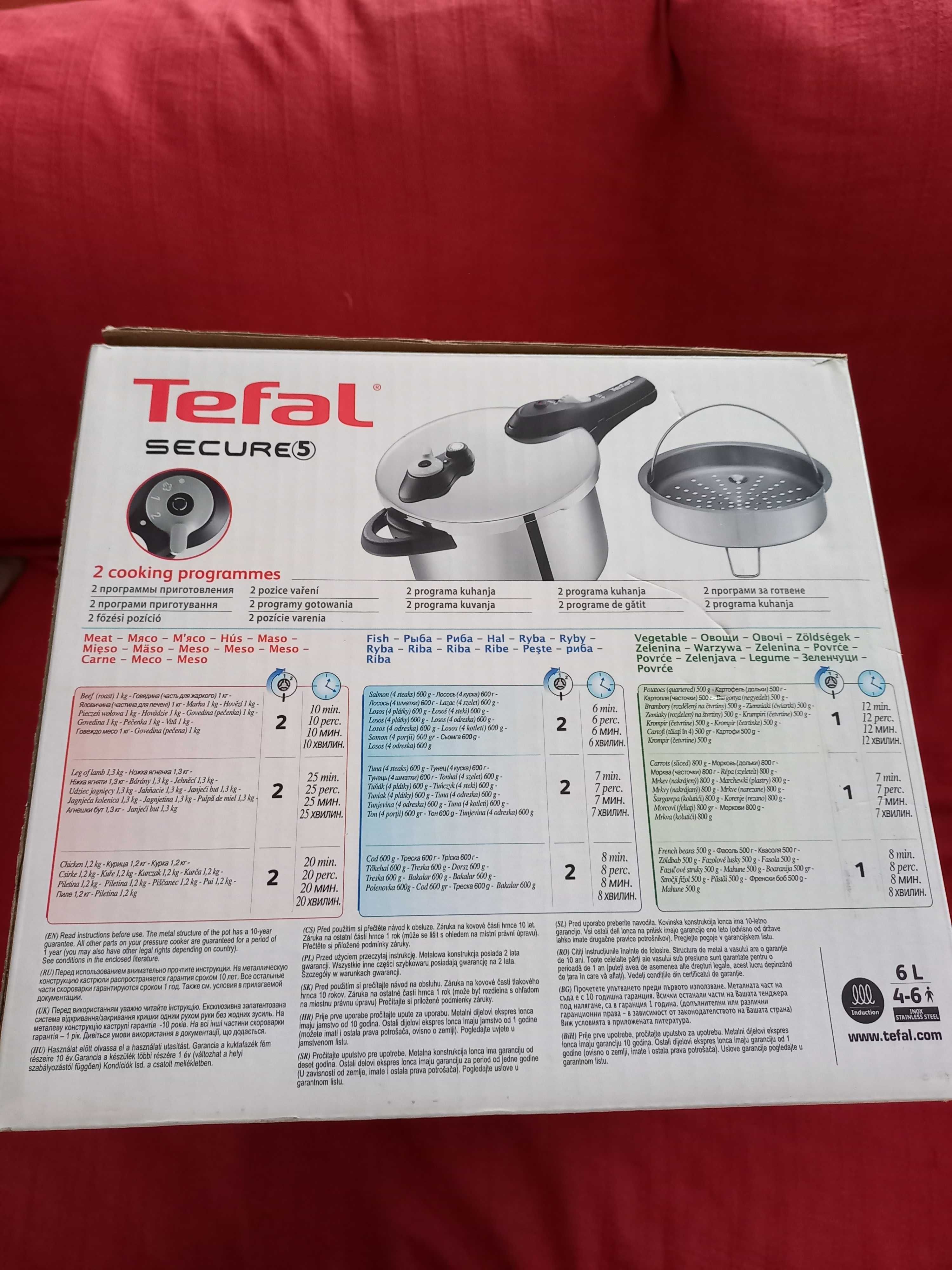 Тенджера под нлягане TEFAL