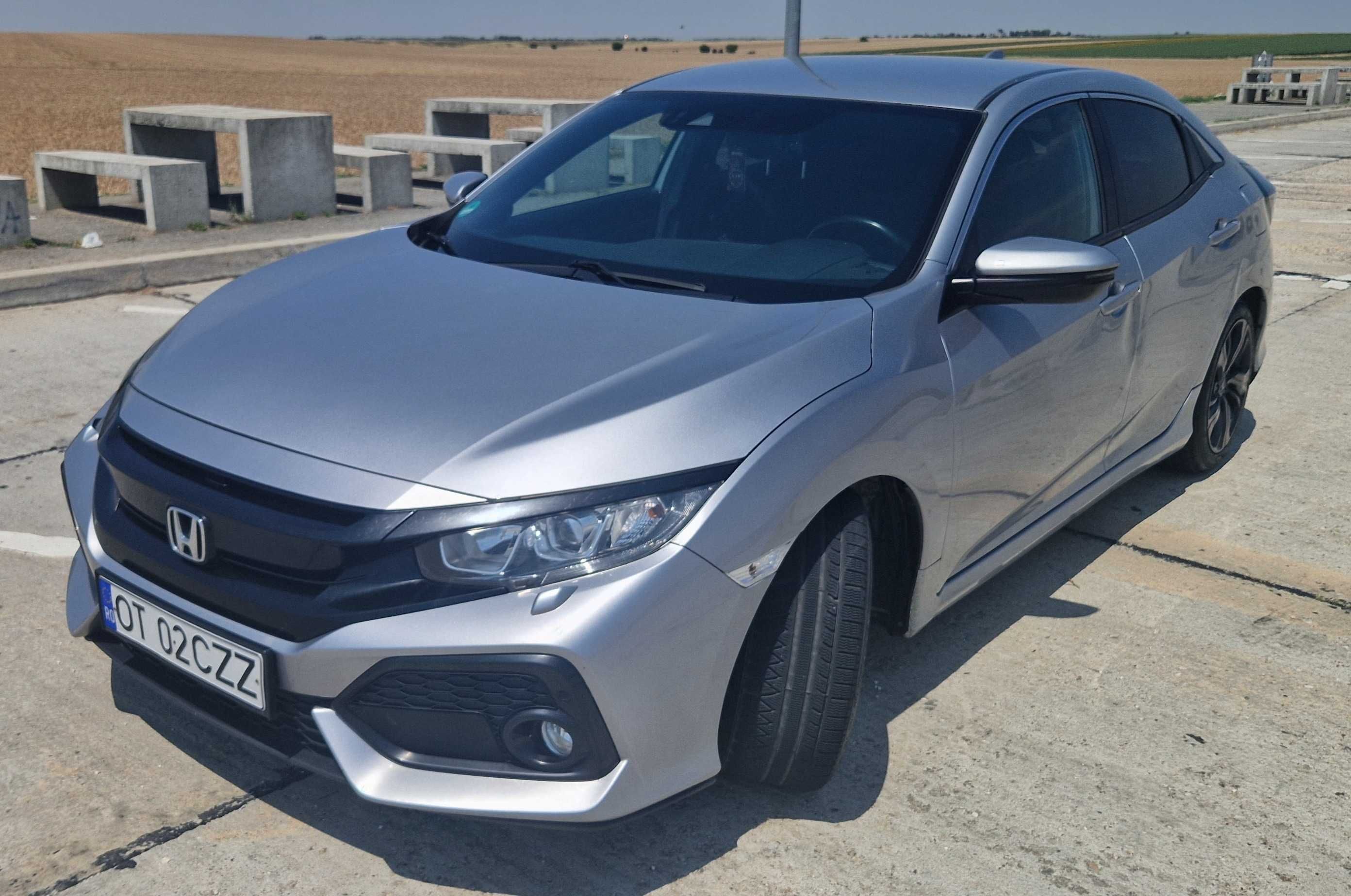 Honda Civic 2019, 1000cc turbo, 78400km, benzina, cutie manuala