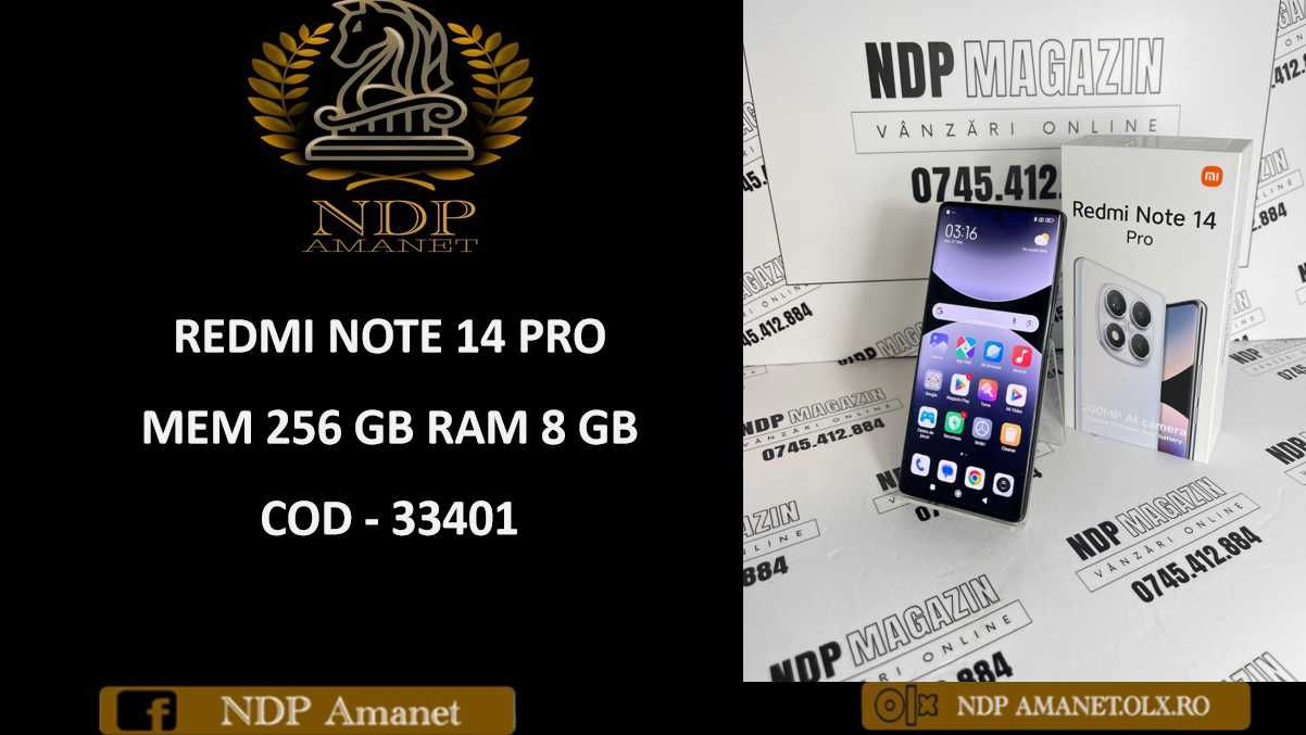 NDP Amanet NON-STOP Bld. Iuliu Maniu 69 REDMI NOTE 14 PRO (33401)