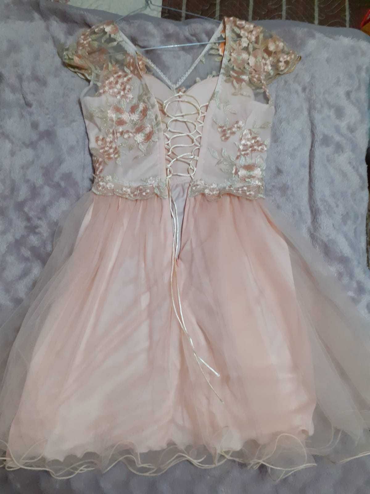 Rochie de ocazie roz damă