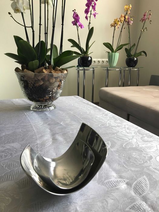 Пластика метал за декорация от две купи