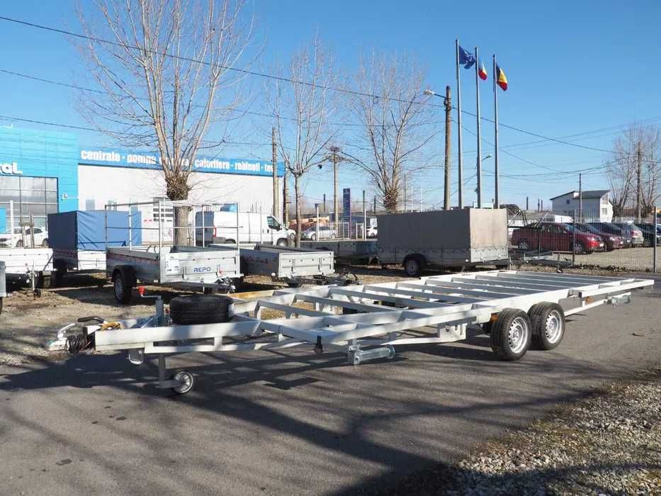 Remorca Tiny House MMA 3500kg,607x245,Totul inclus,produs in RO