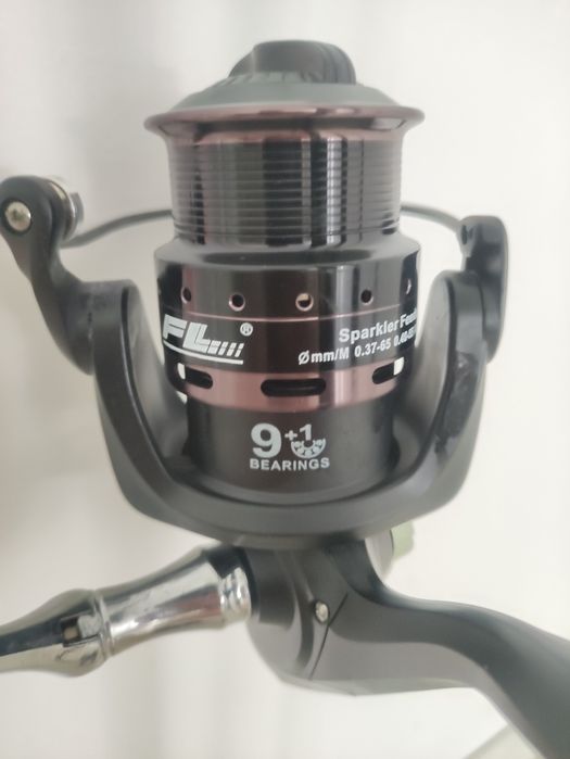 Set Feeder Lanseta din Carbon 3,6m+mulineta Sparkler 5000