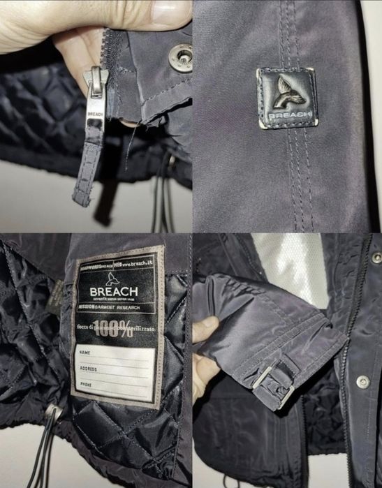 Geacă ski, Breach, cu puf, pene si blana iepure - S