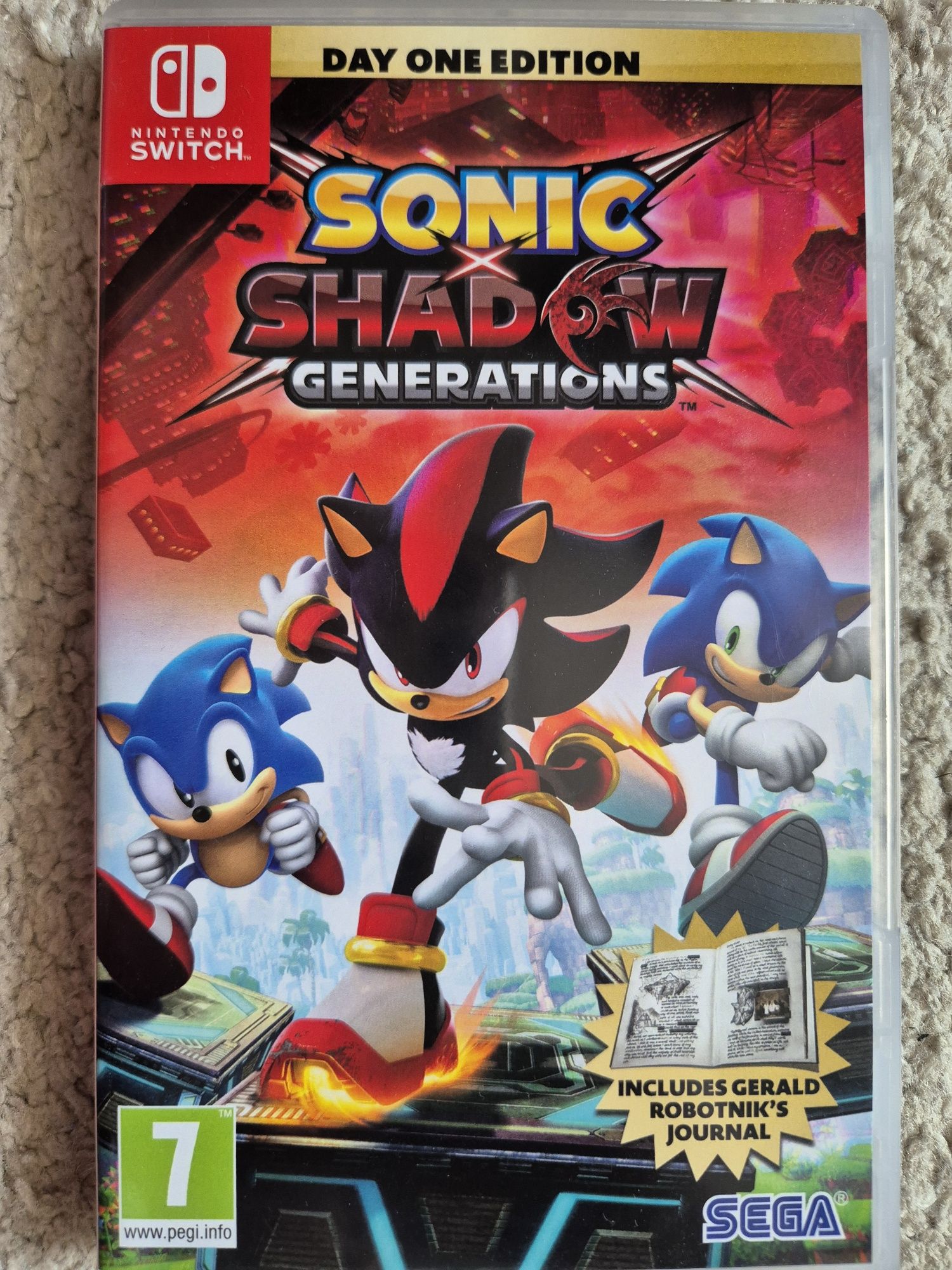 Vând joc Sonic Shadow Generations pt nintendo switch