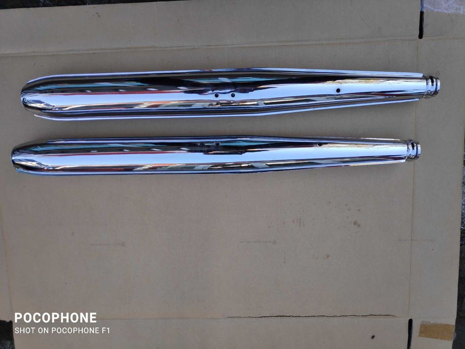 Чисто нови ауспуси за мотоциклет JAWA TS 350