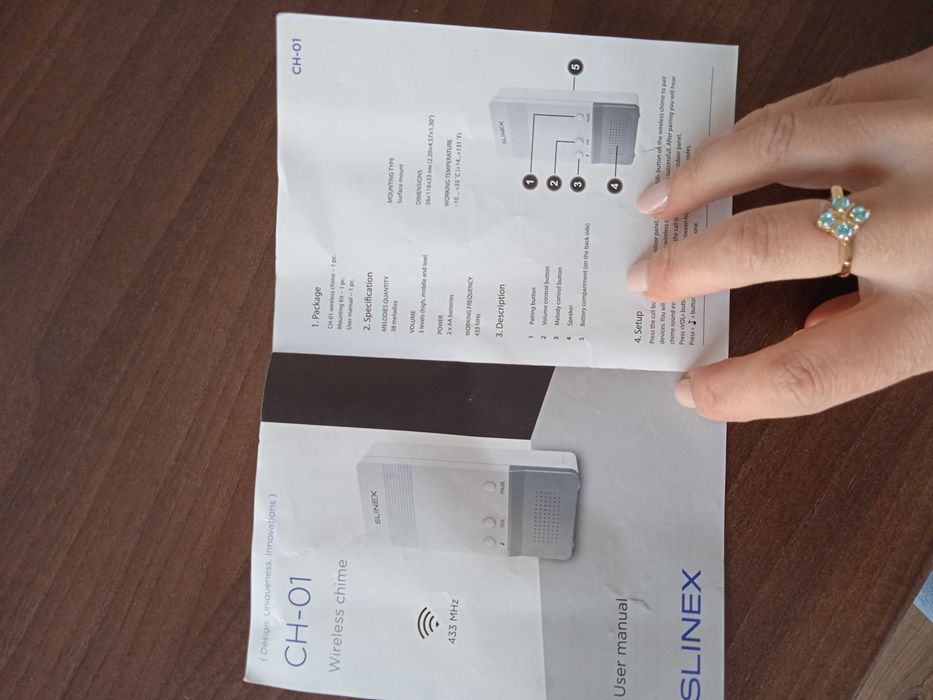 Interfon nou, marca Slinex