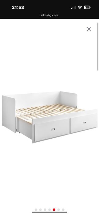 Разгъваемо легло с матрак Aiko