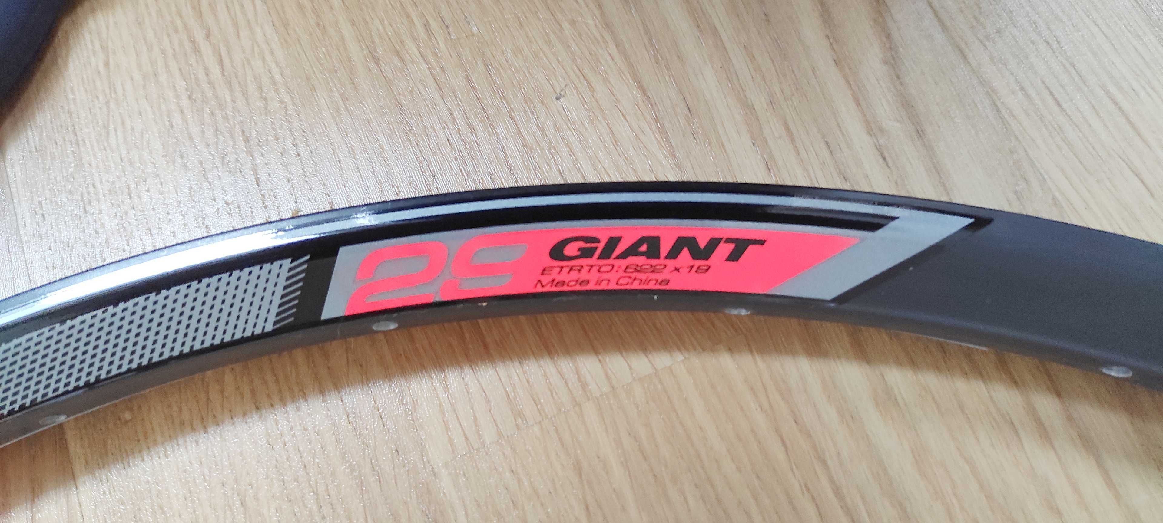 Pereche de jante Giant GXC 29" 28h noi