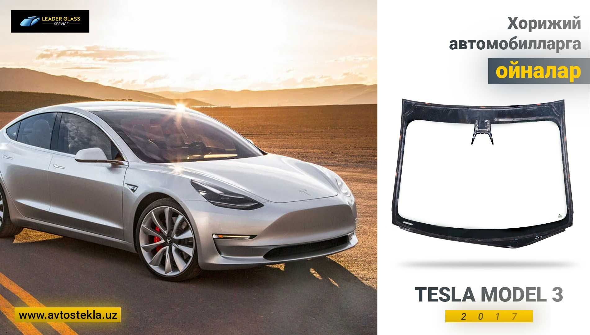Tesla Model 3 учун олд ойна