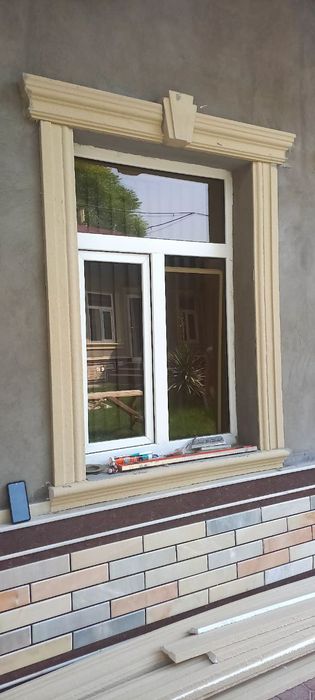 Фасадный декоры из пенопласта