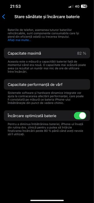 Se vinde Iphone 13 green 256