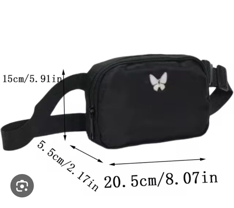 Нова дамска чанта с пеперуда