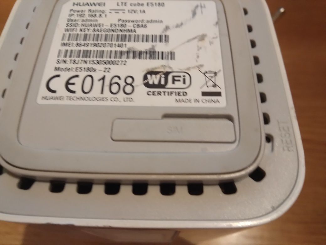 Router wifi  4g Huawei E5180