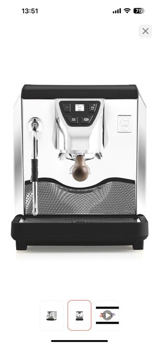 Nuova simonelli Oscar Mood silver/кофемашина