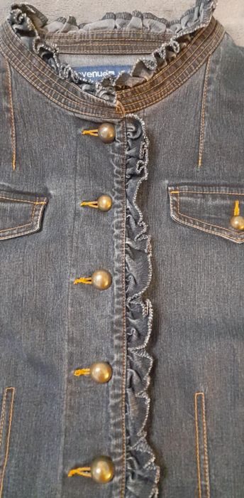 Дамско дънково яке