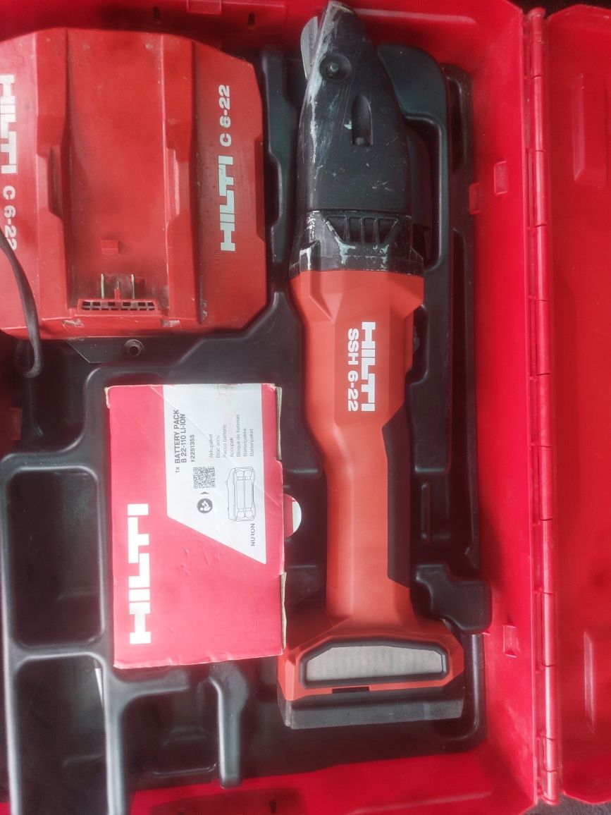 HILTI SSH 6-22 NURON-Безкабелна ножица за двойно рязане с висок капаци