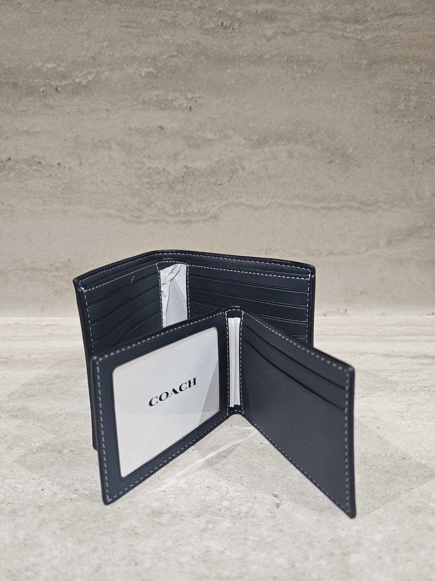 Портфейл и картхолдър 2в1 Coach Monogram