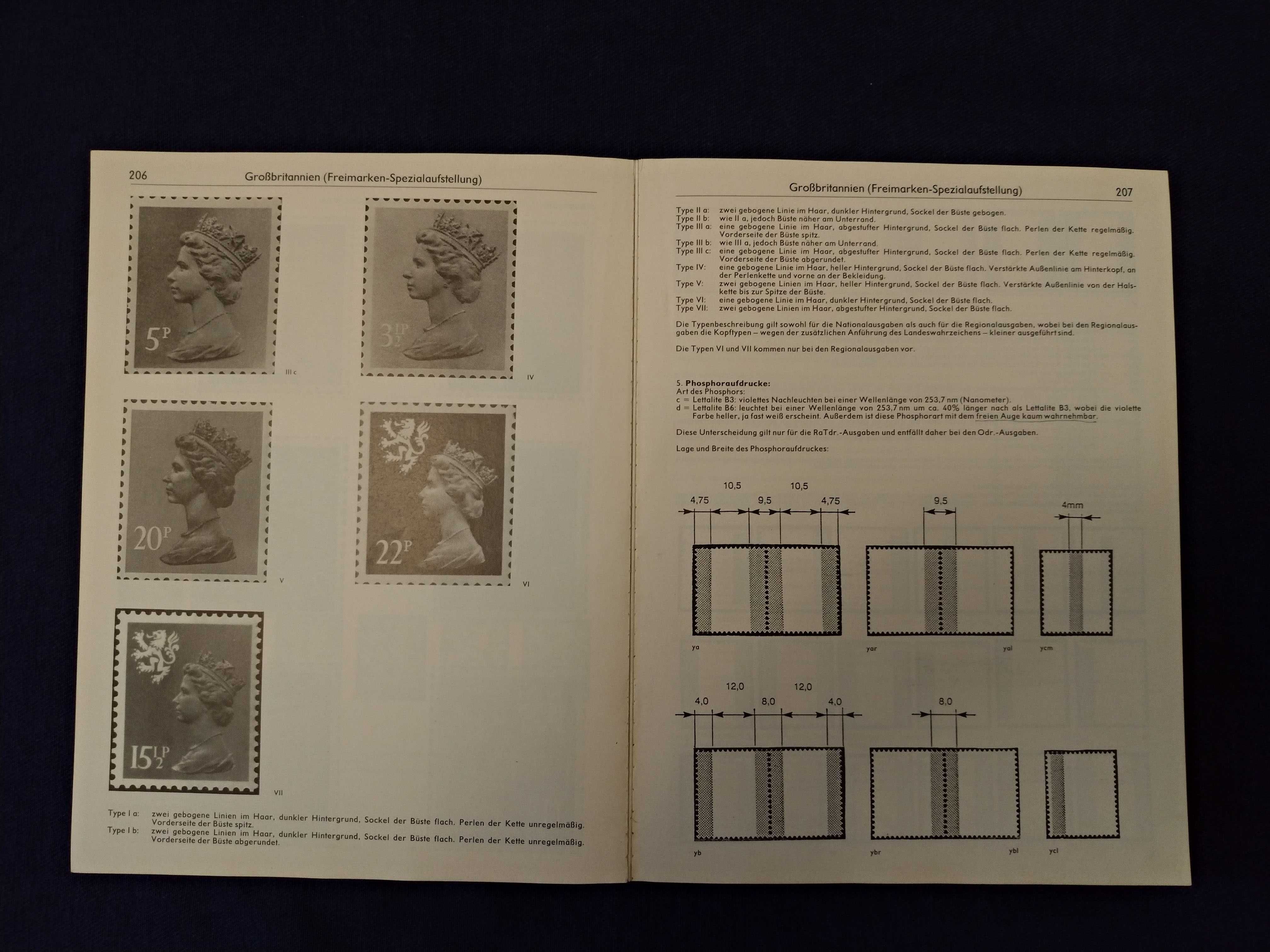 Michel 1990. Catalog de timbre specializat Marea Britanie.