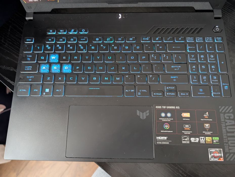 Asus TUF Gaming A15 AMD Ryzen 7435HS RTX 4050