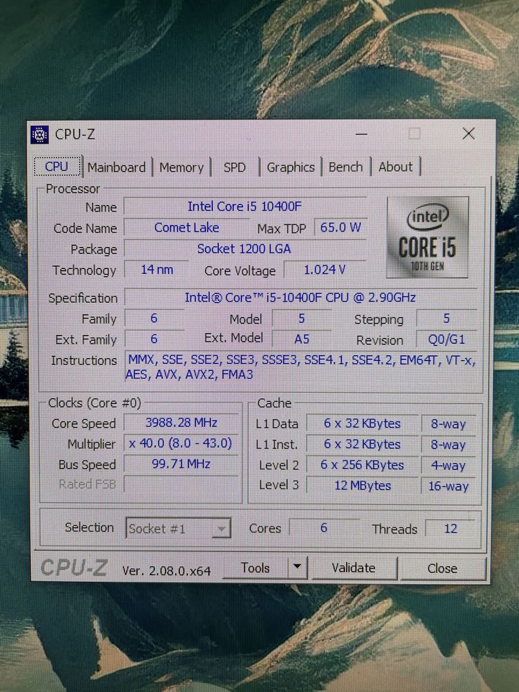 Gaming PC GTX 1650/i5 10400F/16GB