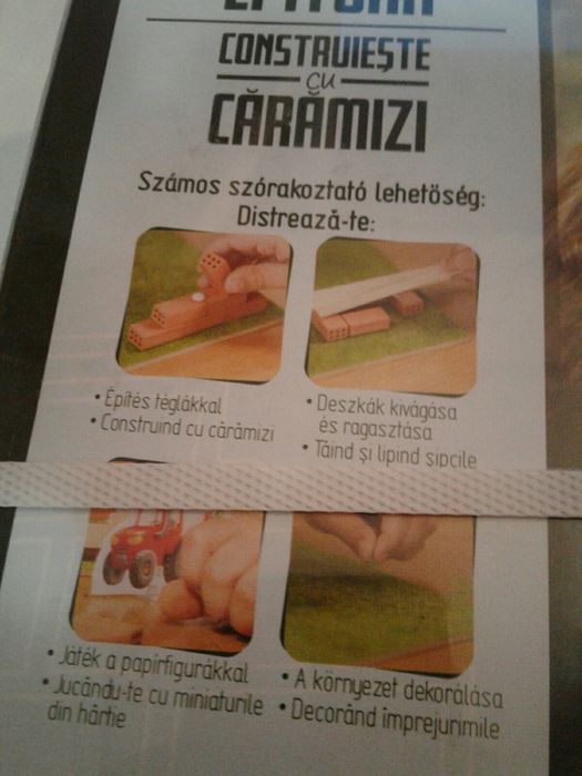 Traieste experienta agricola set construit lut Ferma Trefl nou,sigilat