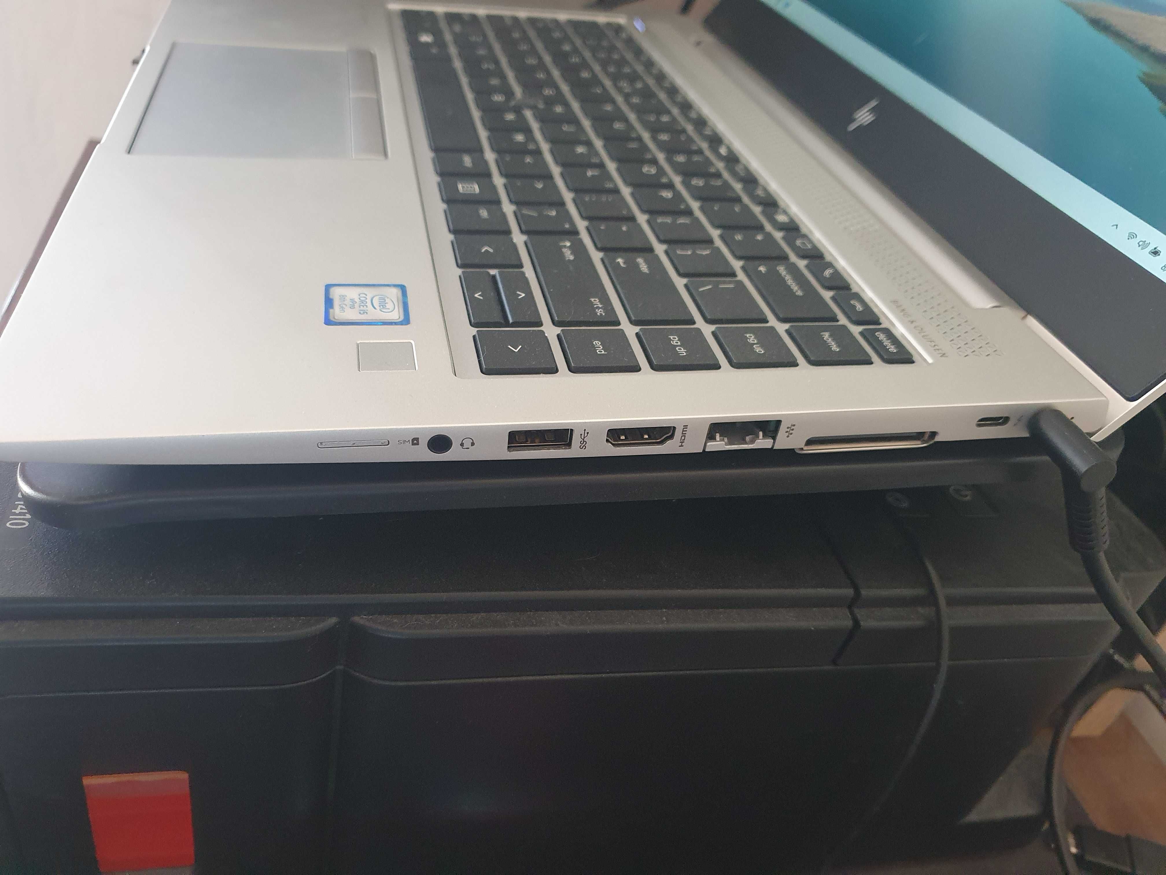 Laptop HP EliteBook 840 G6 Nou i5 gen8 8 nuclee 2.1ghz 16g ram ssd 250