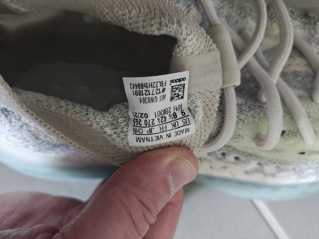 Adidas Yeezy 380 Alien Blue 42 2/3