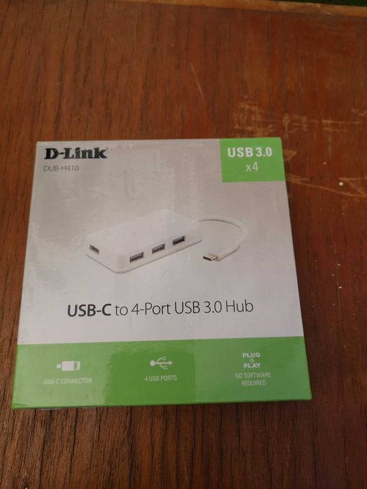 Hub USB-C la 4-Port USB 3.0 D-link