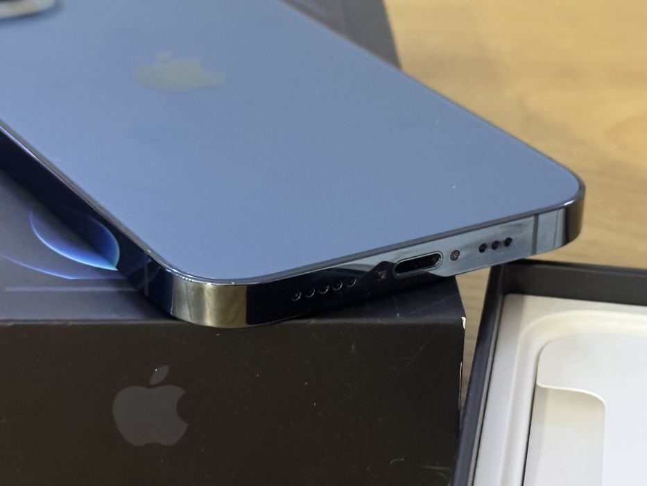 Бартер iPhone 12 Pro 256 blue 100%