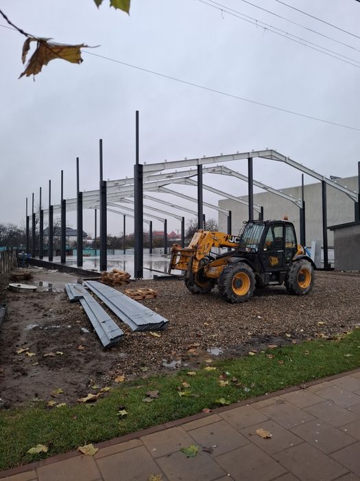 Vand structura metalica din stoc 15x35x4m