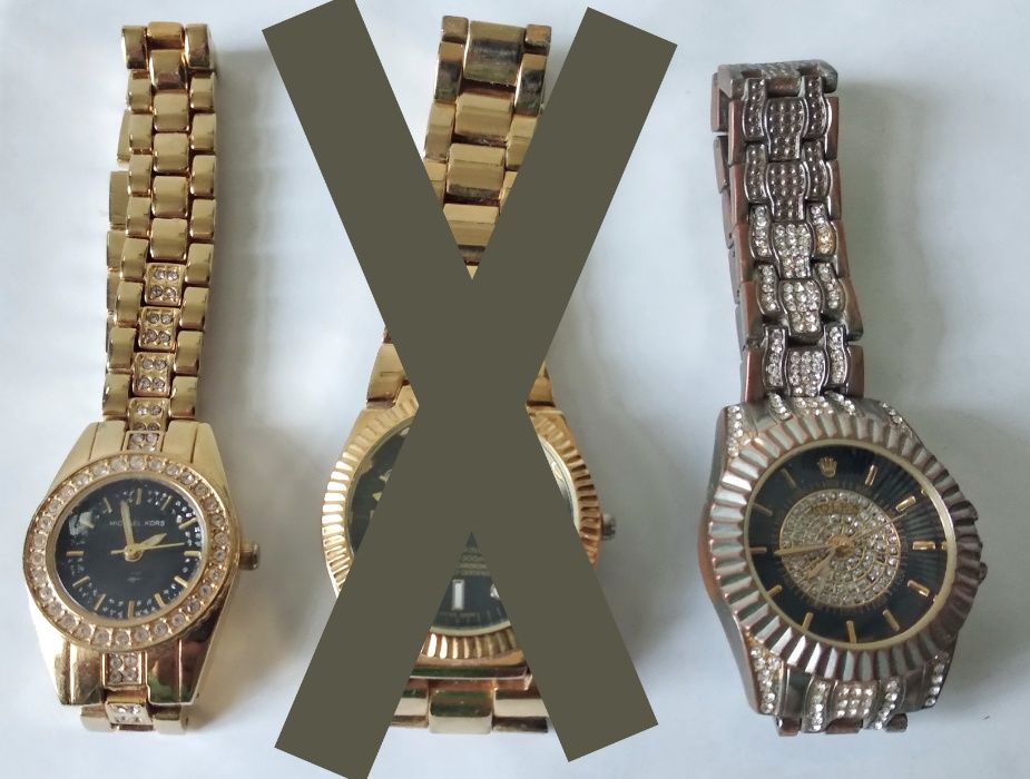 Наручные женские часы "ROLEX" и "MICHAEL KORS"