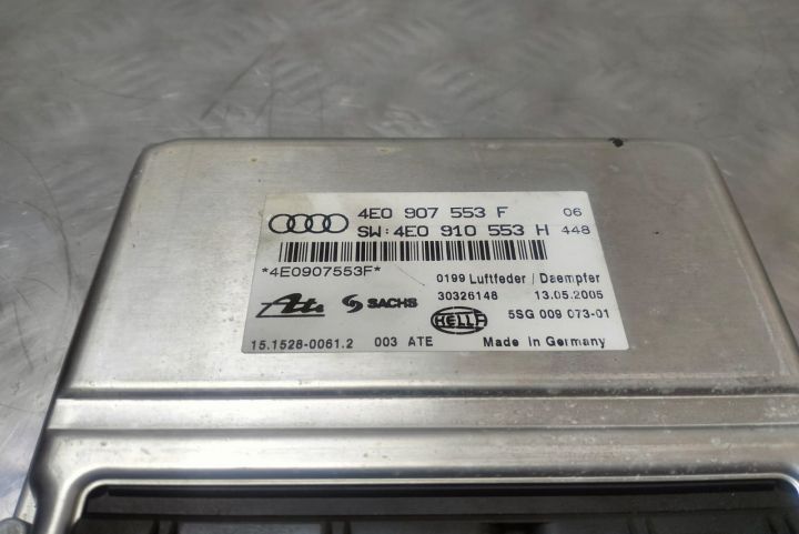 Calculator suspensie  Hella Modul 4e0907553F / 4E0910553H / 5SG009073