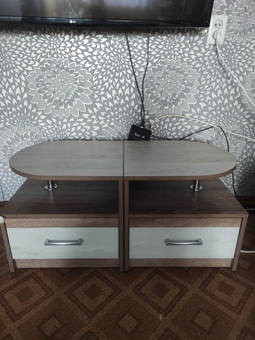 Прикроватный 2 тумбы