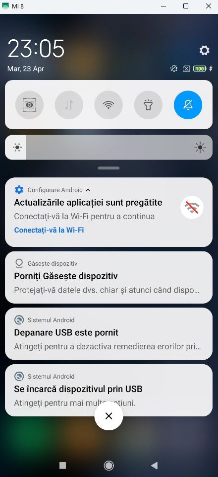 Telefon Xiaomi Mi 8 cu ecran defect