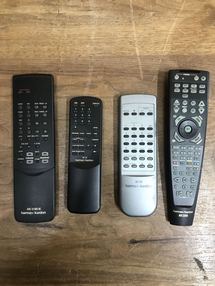 Telecomenzi audio vintage Denon, Onkyo, Kenwood, HK.