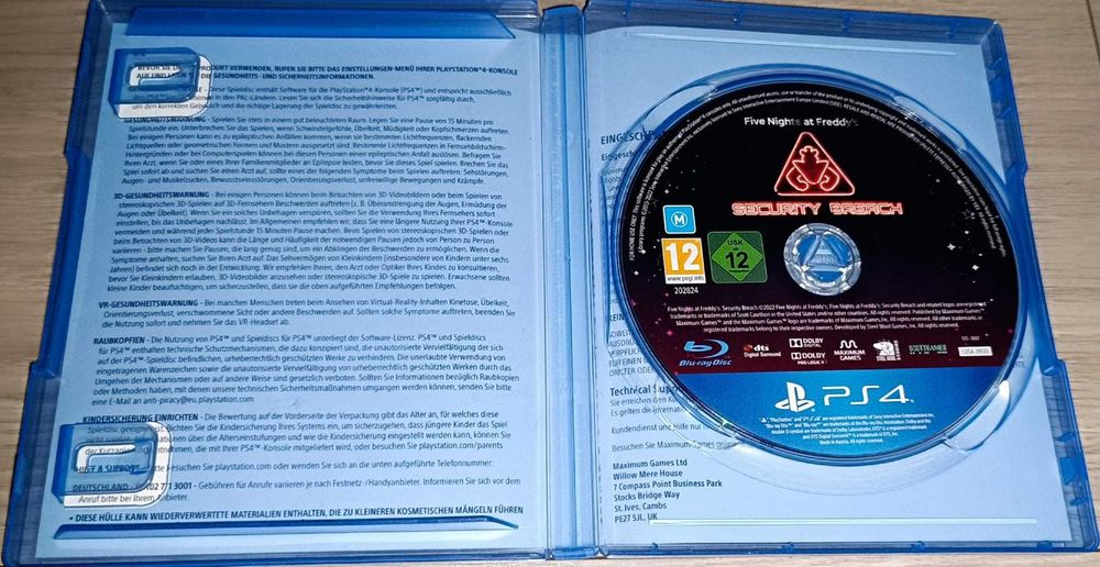 Five Nights at Freddy’s Security Breach PS4/PS5