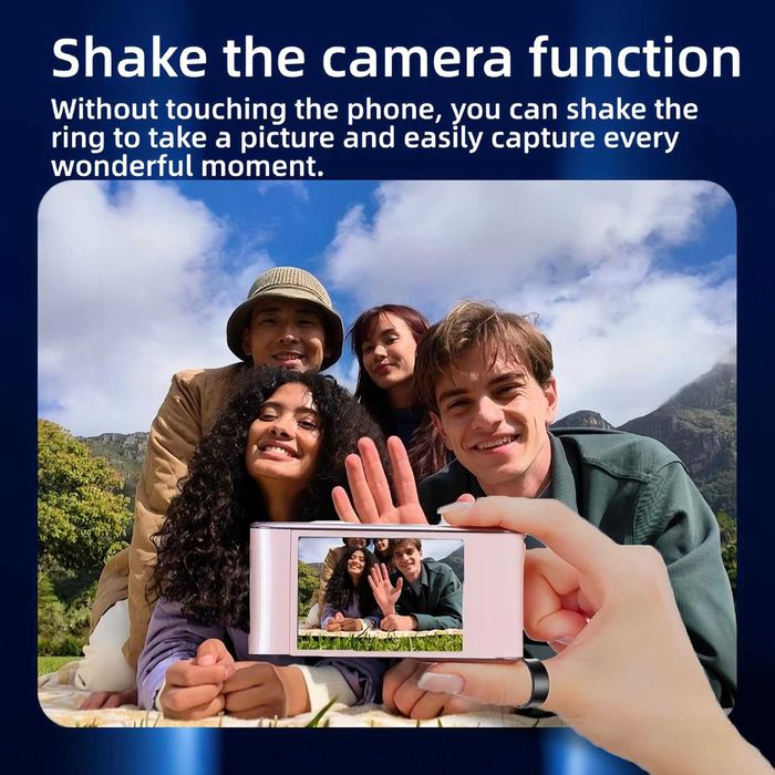 Нов бижутерски умен пръстен за проследяване на съня - пулс - фитнес...