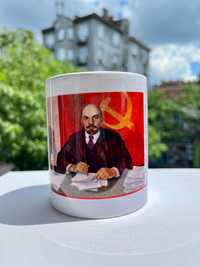 Чаша с образа на Сталин и Ленин, Музей на социалистическото изкуство