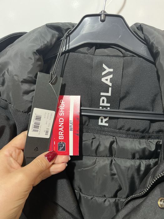 Мъжко яке тип шуба Replay