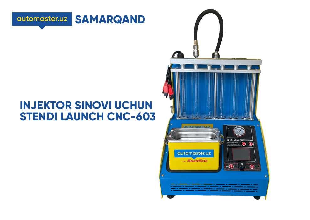 Стенд для тестирования инжектора CNC-603 // automaster.uz (Samarqand)