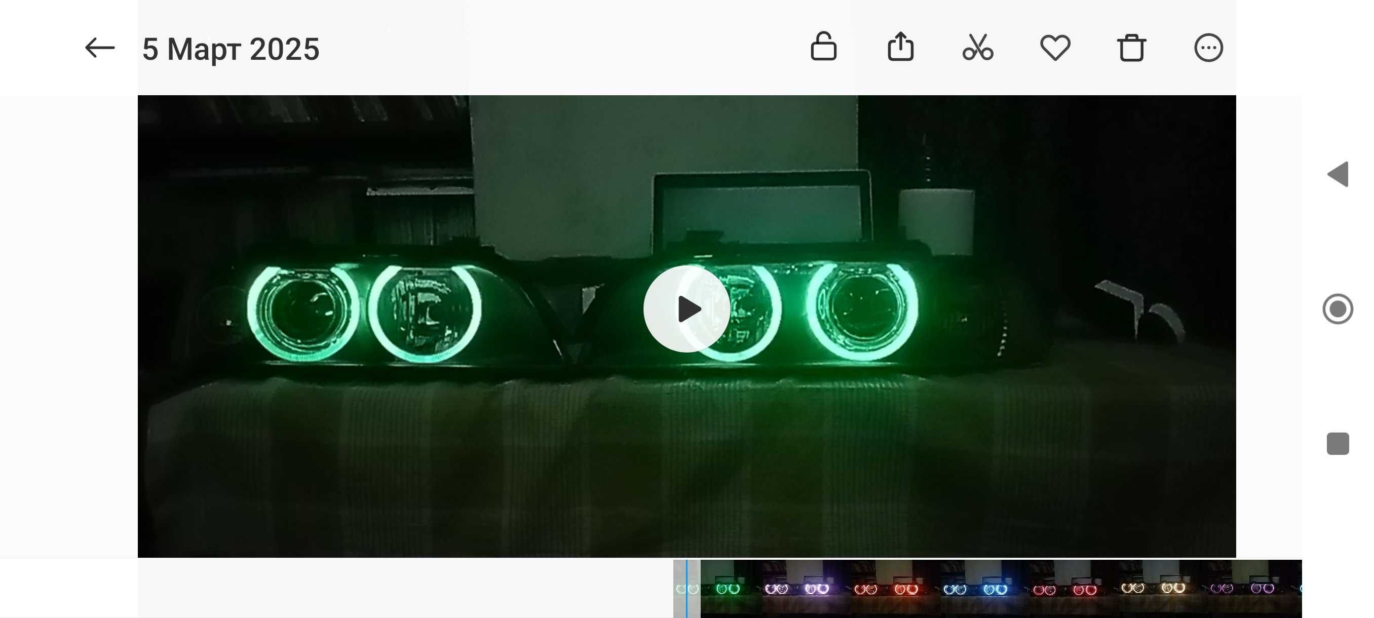 LED лампы для ангельских глазок BMW E39-E60- E53