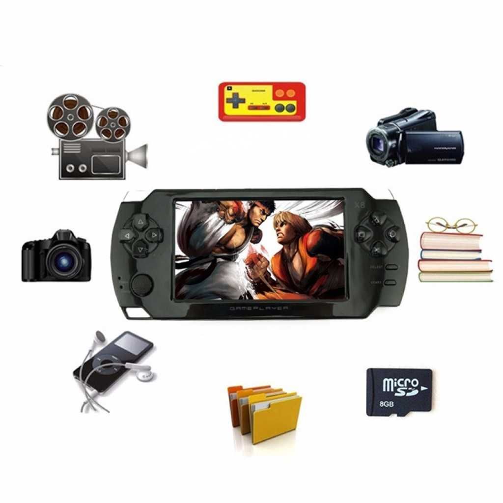 Конзола за игри с 8 GB памет, 4,3 инча дисплей