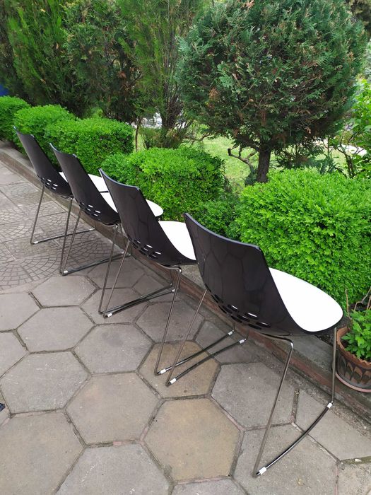 Дизайнерски стол Calligaris Jam- стомана и технополимер .