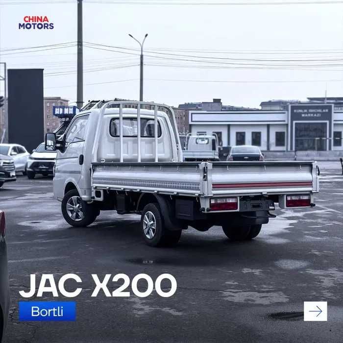 Jac X200 Gruzavoy Sotuvda tayyor Skidka bilan xarid qiling