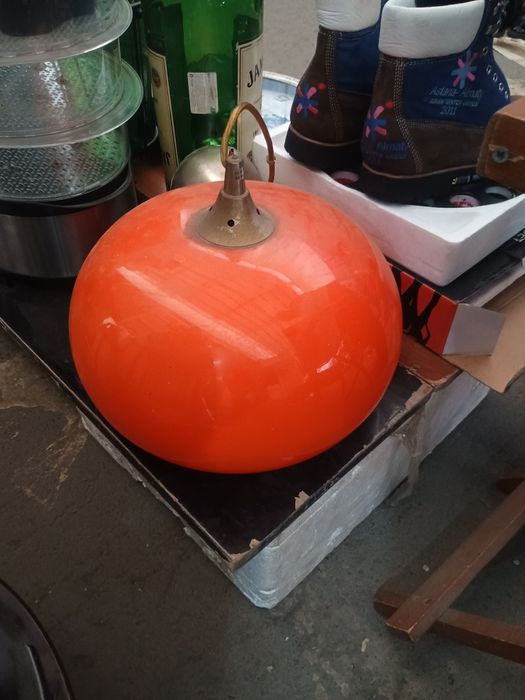 Плафон стеклянный Чехословакия.